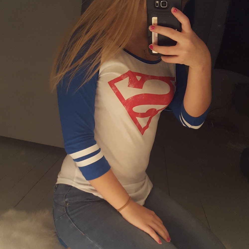 Superman Quarter Sleeve Top